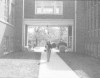 [Library and administration building courtyard]