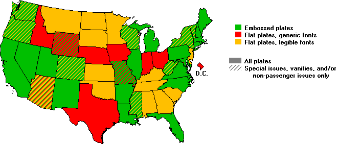 [Flat plate distribution map]