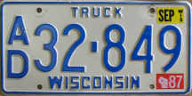 [Wisconsin 1987 truck]