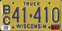 [Wisconsin 2001 truck]