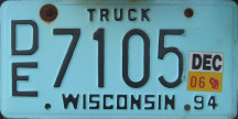 [Wisconsin 2006 insert truck]