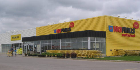 [No Frills store]