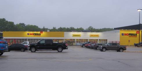 [No Frills store]