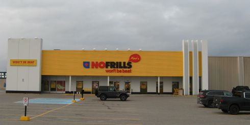 [No Frills store]