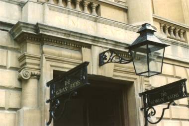 [The entrance to the Roman baths]