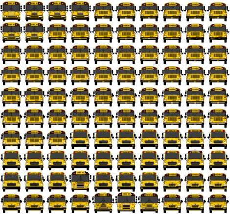 [Mercer County buses nos. 500-599]