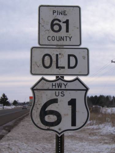 [Minnesota road sign]