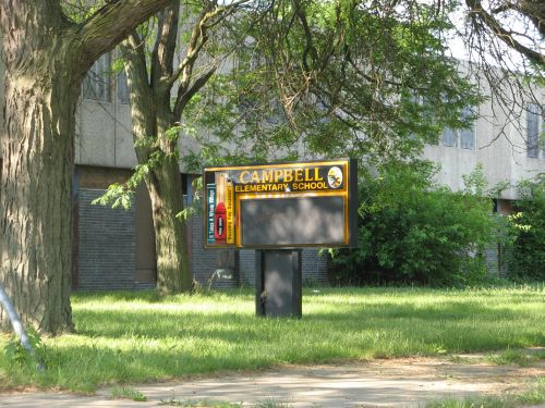 [Detroit Campbell Elementary School]