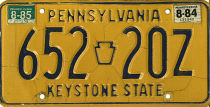 [Pennsylvania 1984/85]