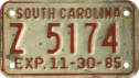 [South Carolina 1985 motorcycle]