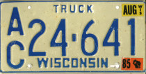 [Wisconsin 1985 truck]