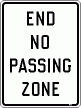 [End No Passing Zone]