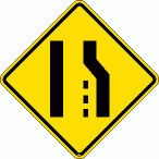 [Right Lane Ends]