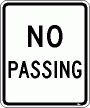 [No Passing]