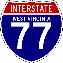 [Interstate route marker]