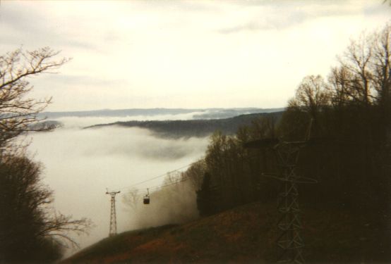 [Pipestem State Park aerial tramway]